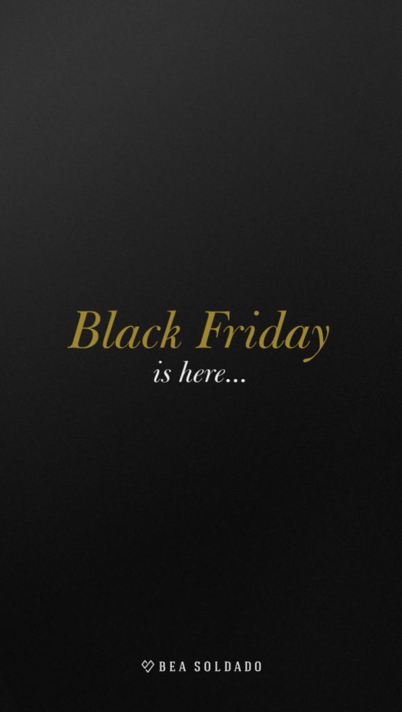 Black Friday is Here